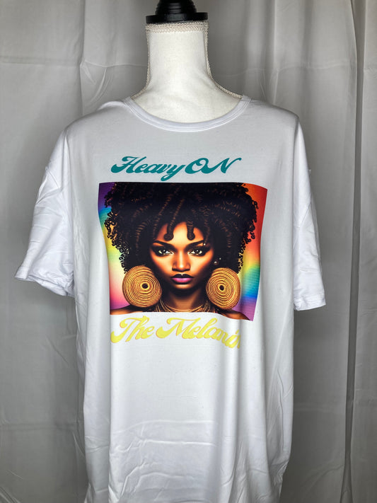 "Heavy On The Melanin" T-shirt